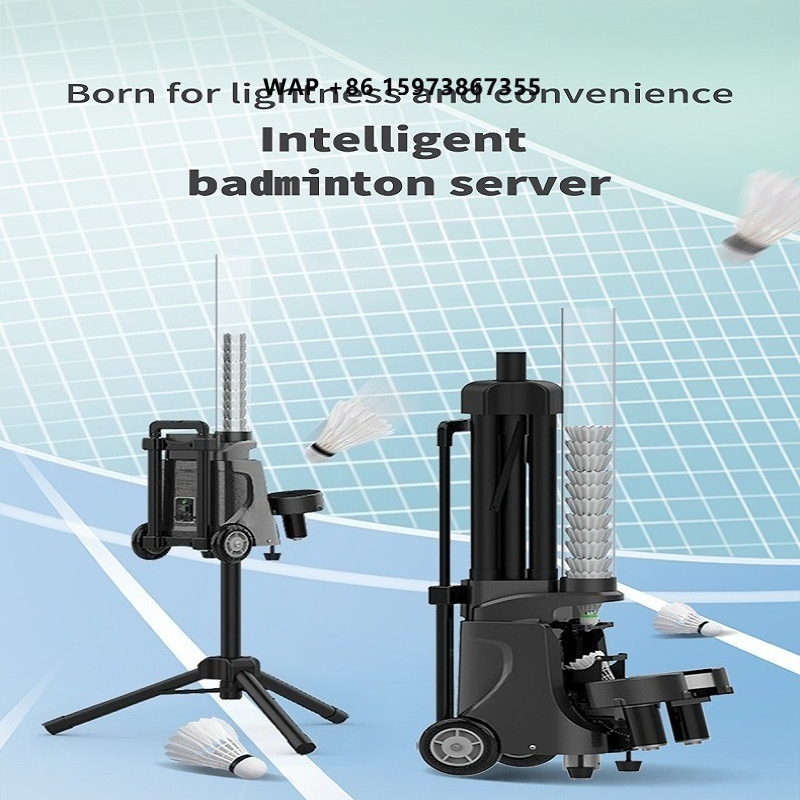 Feeder Machine Badminton - Populaire professionele automatische badmintonbalmachine met app-afstandsbediening