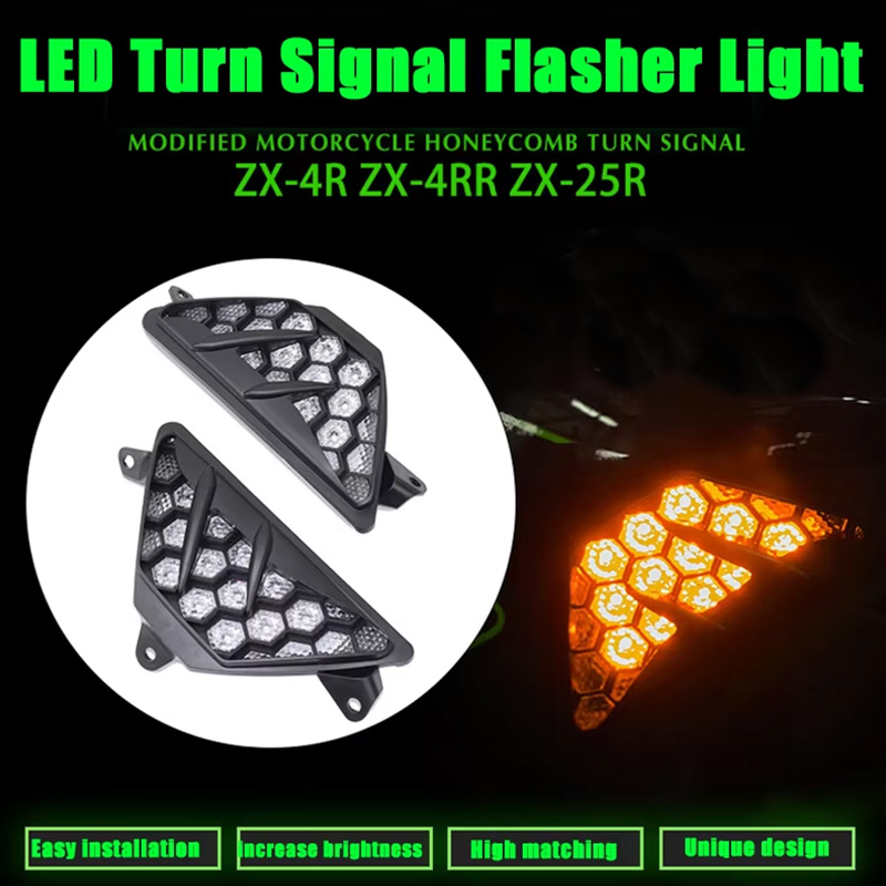Badminton Flash - Motorfiets Voor LED Richtingaanwijzer Indicator Knipperlicht