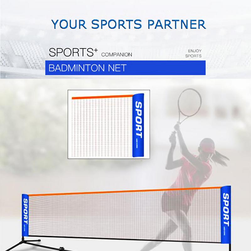 Badminton Score Counter - 3.1/4.1/5.1/6.1M Draagbaar Badminton Tennis Net Sportnet