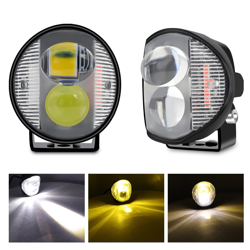 Badminton Flash - Motorfiets LED knipperlicht rijmistlamp extra spotlight