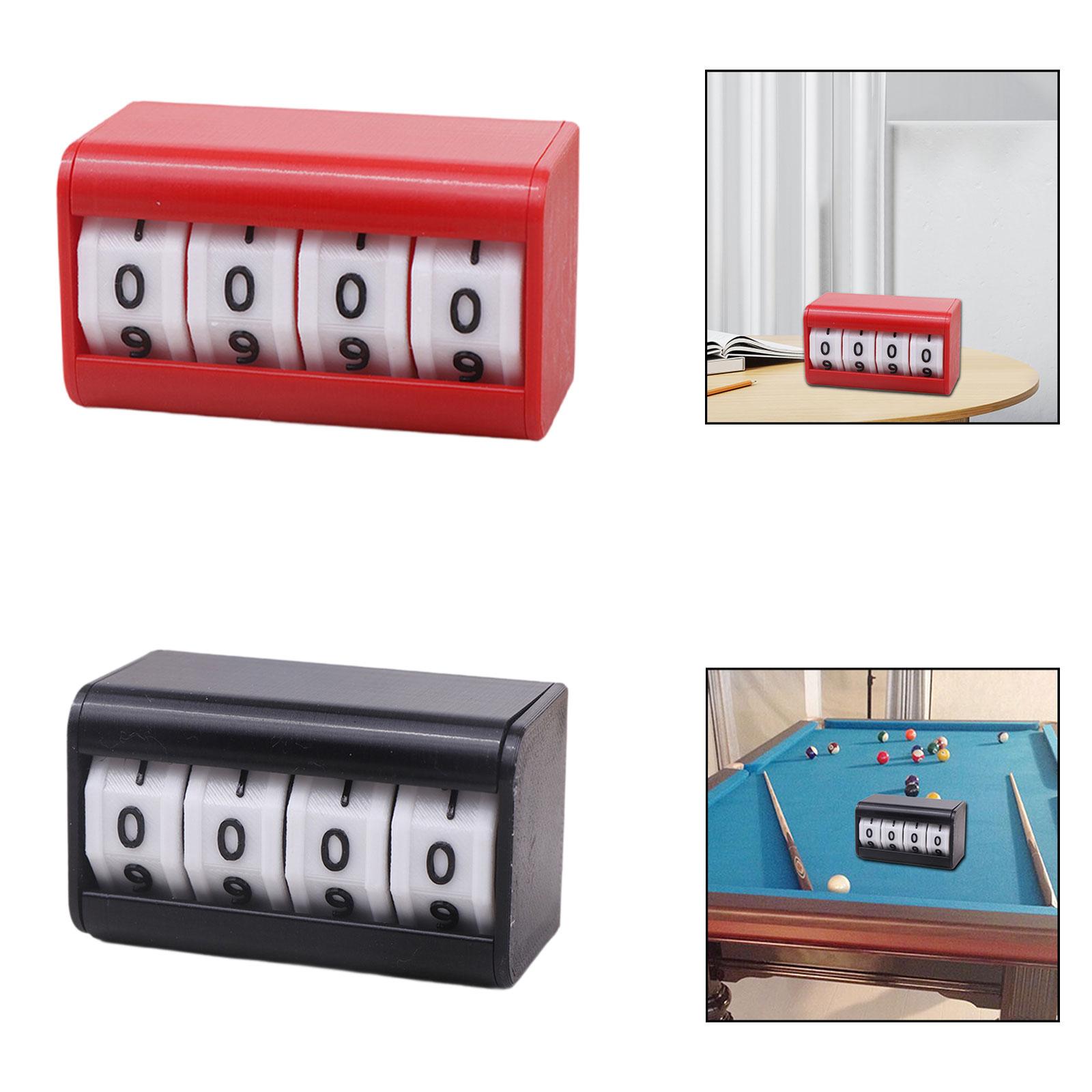 Badminton Score Counter - Biljart Pool Scorebord Scoring Device Multifunctionele