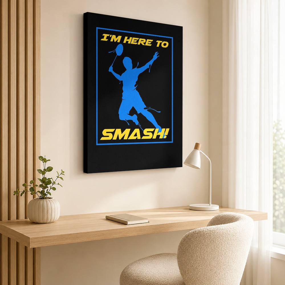 Badminton Racket Canvas Print  - Badminton Photo recensie en prijs