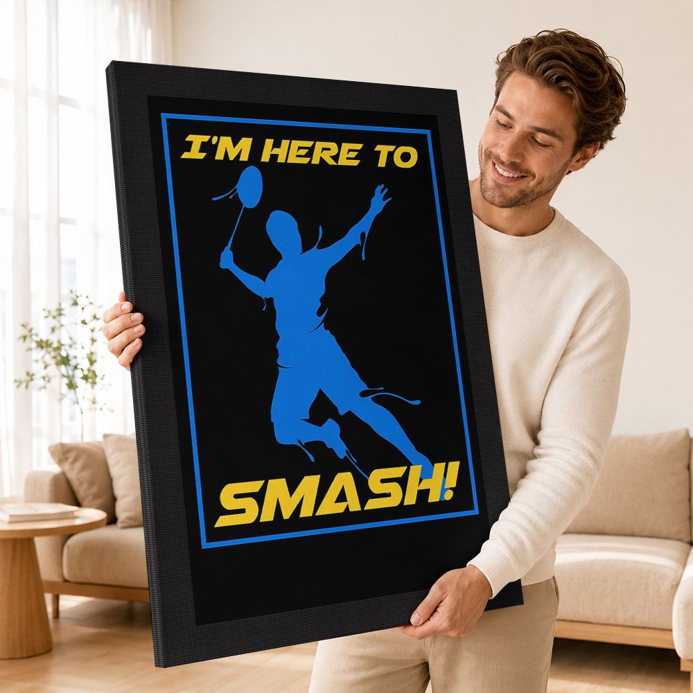 Badminton Racket Canvas Print  - Badminton Photo recensie en prijs