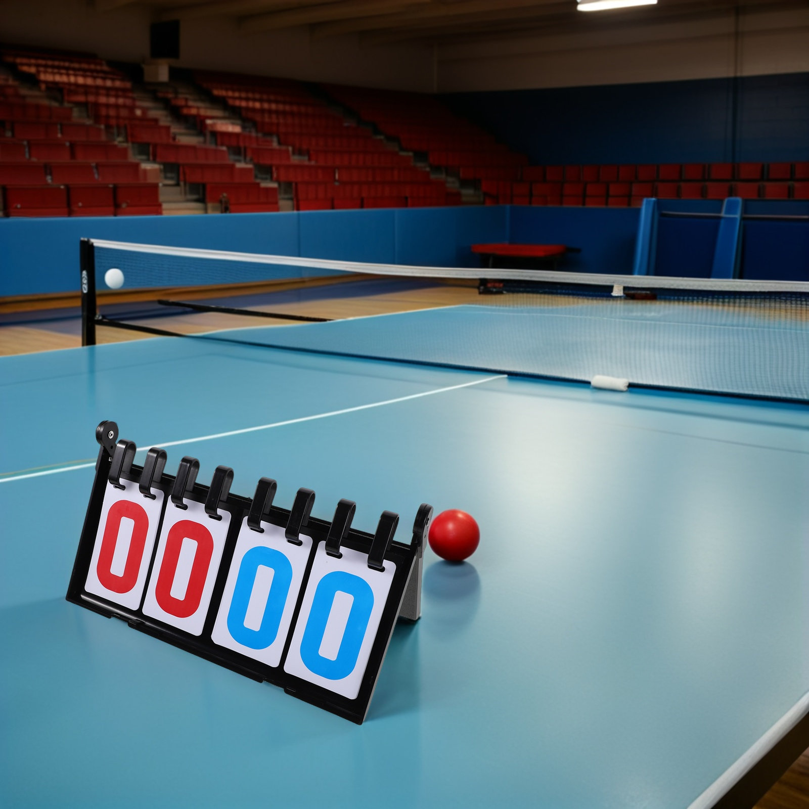 Sport Scorebord 4-cijferig Taf - Badminton Score Counter recensie en prijs