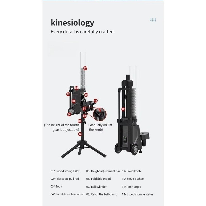 Populaire professionele automa - Feeder Machine Badminton recensie en prijs