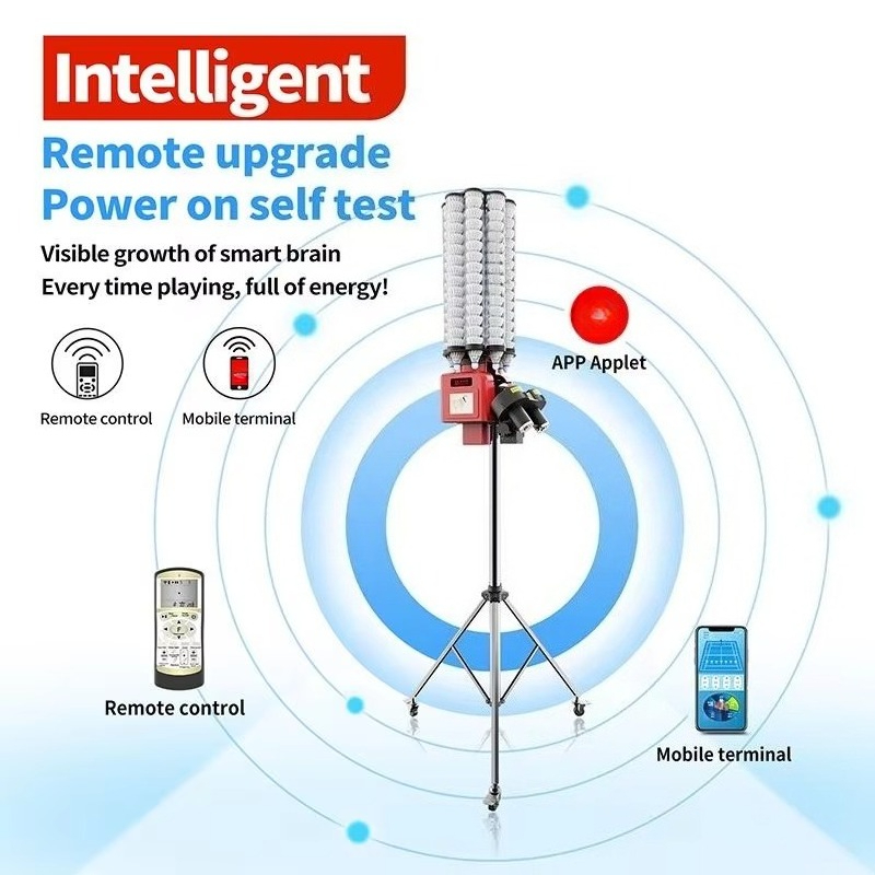 Draagbare automatische badmint - Feeder Machine Badminton recensie en prijs