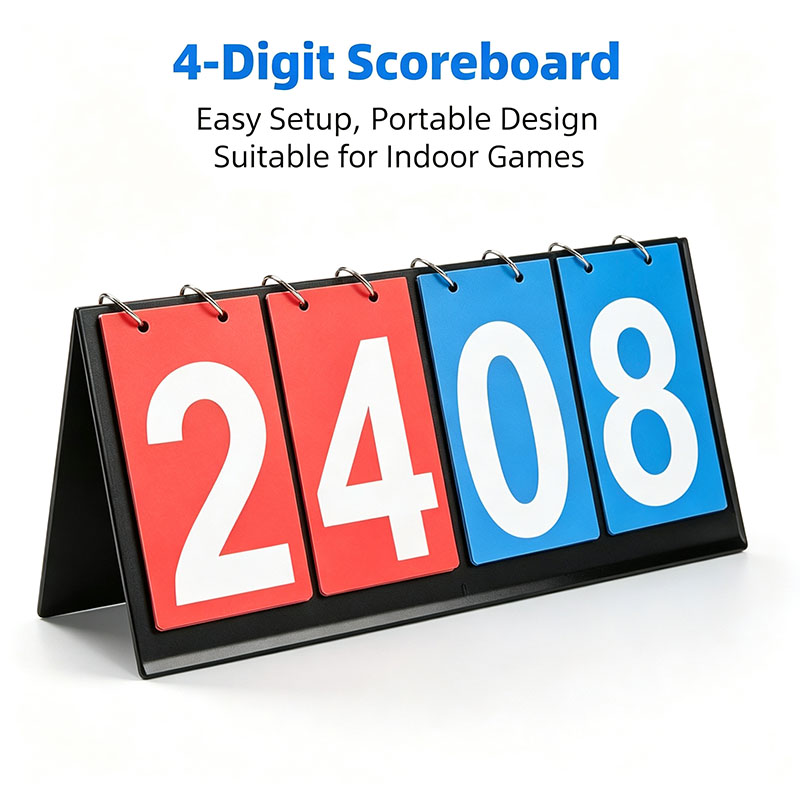 4-cijferig omklapbaar scorebor - Badminton Score Counter recensie en prijs