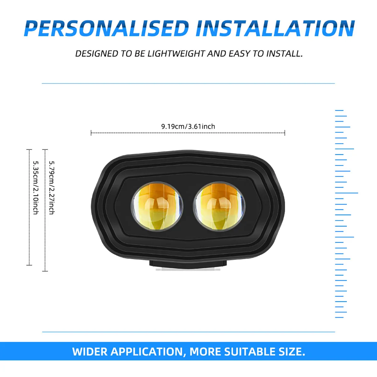Lens 3LED Spotlight Motorfiets - Badminton Flash recensie en prijs