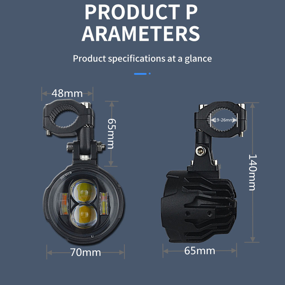 E-mark motorfiets koplamp mist - Badminton Flash recensie en prijs