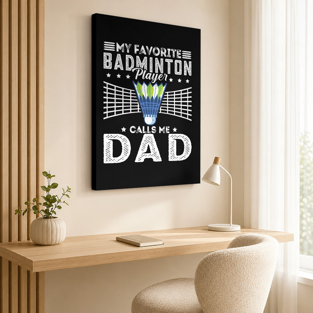 Badmintonspeler noemt mij papa - Badminton Photo recensie en prijs
