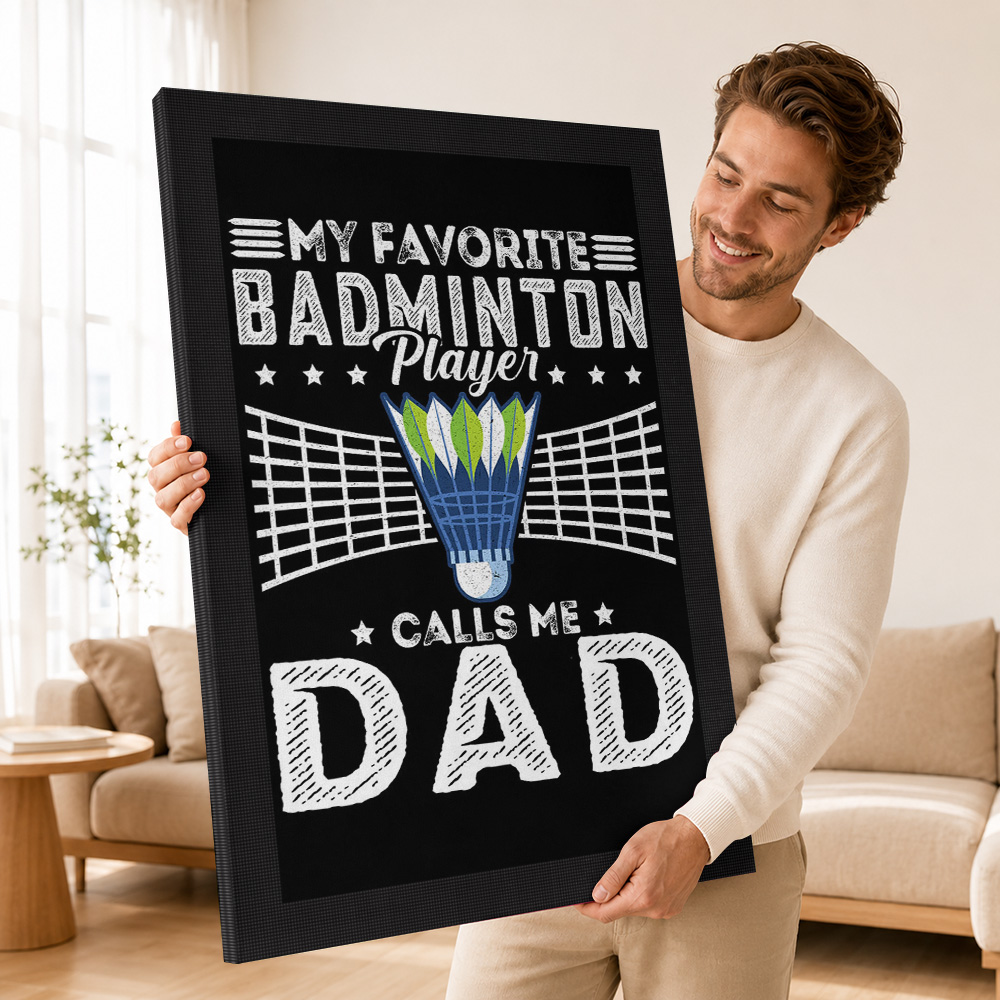 Badmintonspeler noemt mij papa - Badminton Photo recensie en prijs