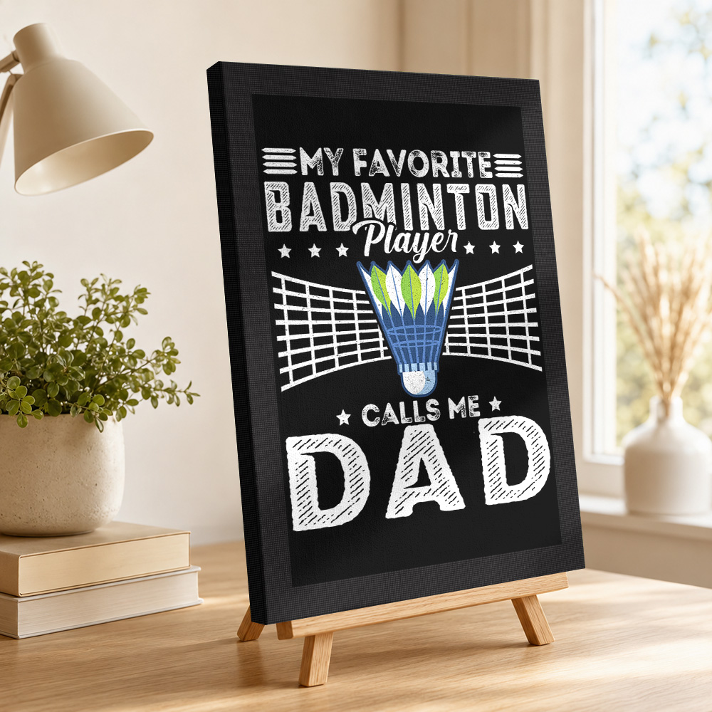 Badmintonspeler noemt mij papa - Badminton Photo recensie en prijs