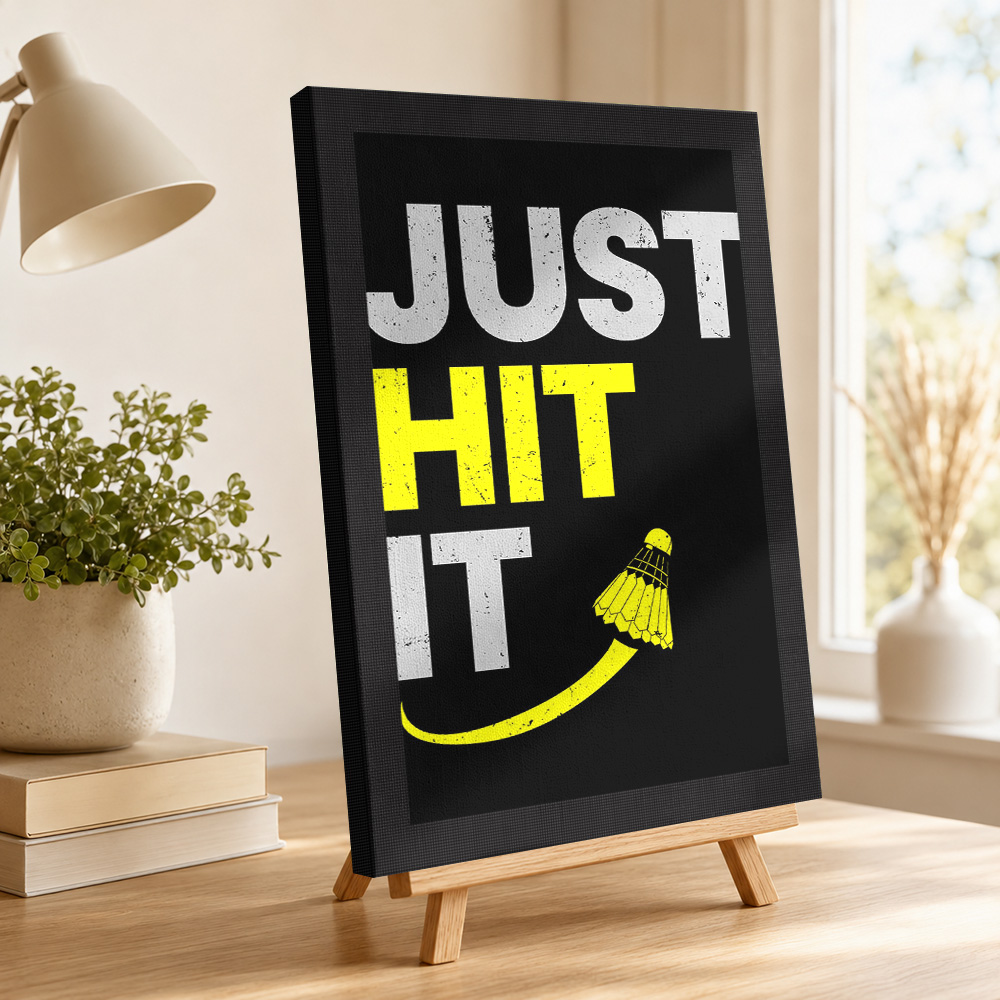 Badminton Canvas Schilderij Po - Badminton Photo recensie en prijs