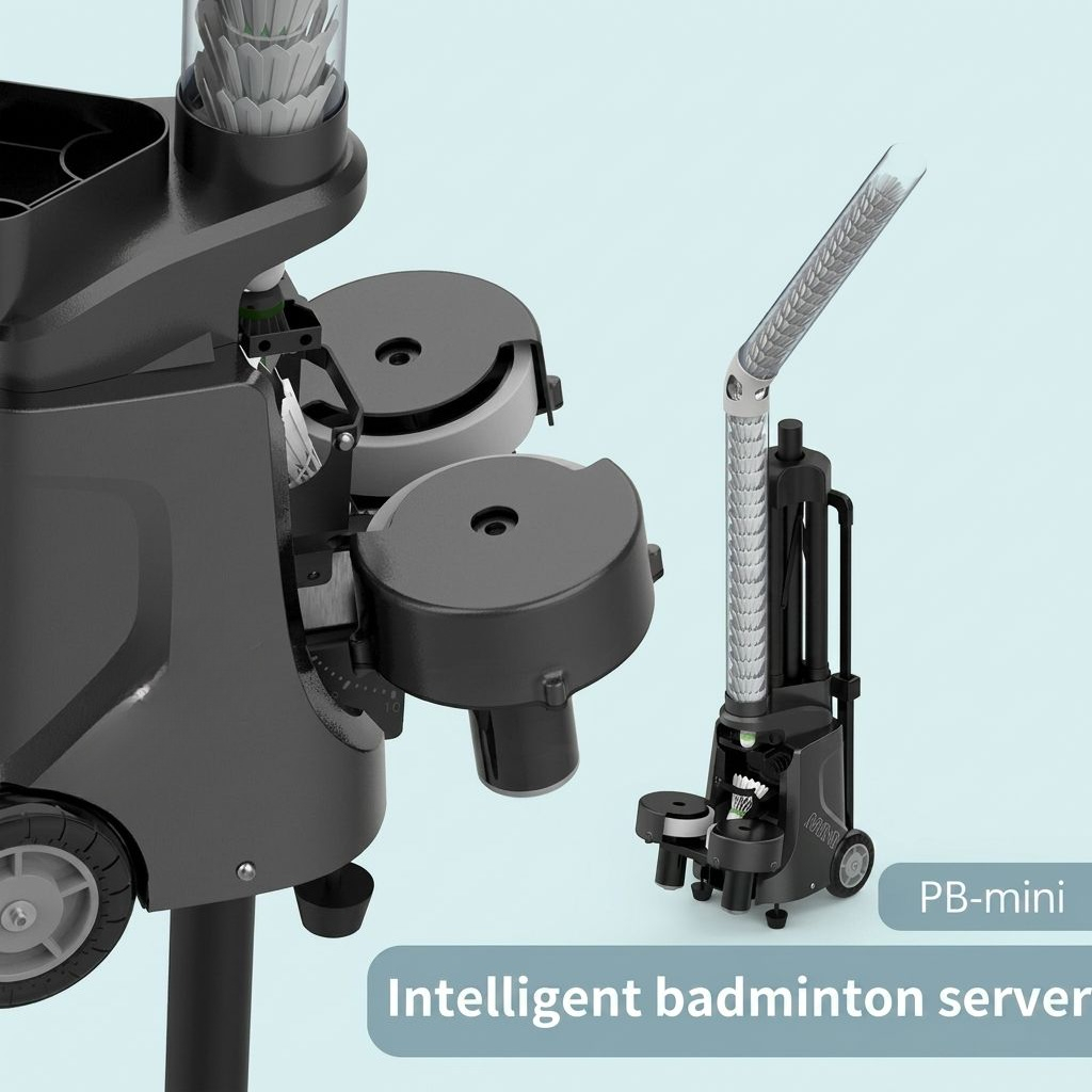 JMZ Badmintonbal-voeder Automa - Feeder Machine Badminton recensie en prijs