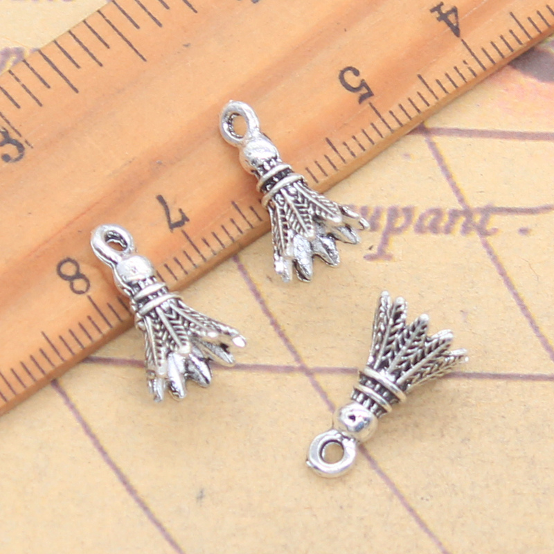 20pcs Charms 3D Badminton Shut - Badminton Photo recensie en prijs