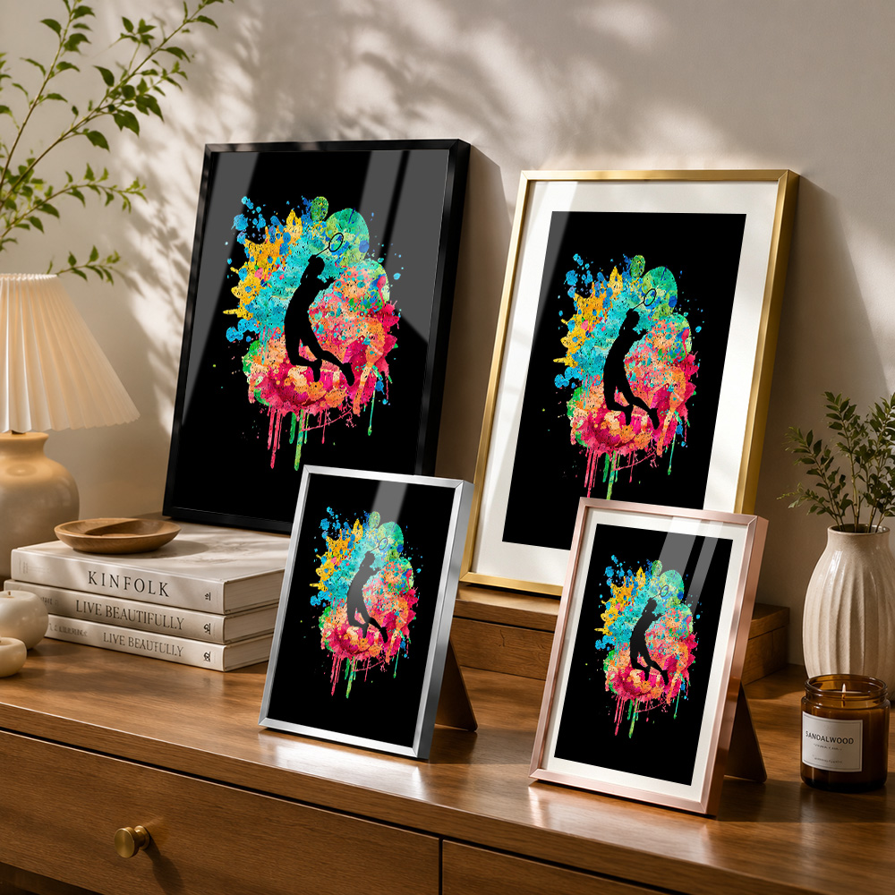 Badminton Pop Color Metalen Po - Badminton Photo recensie en prijs