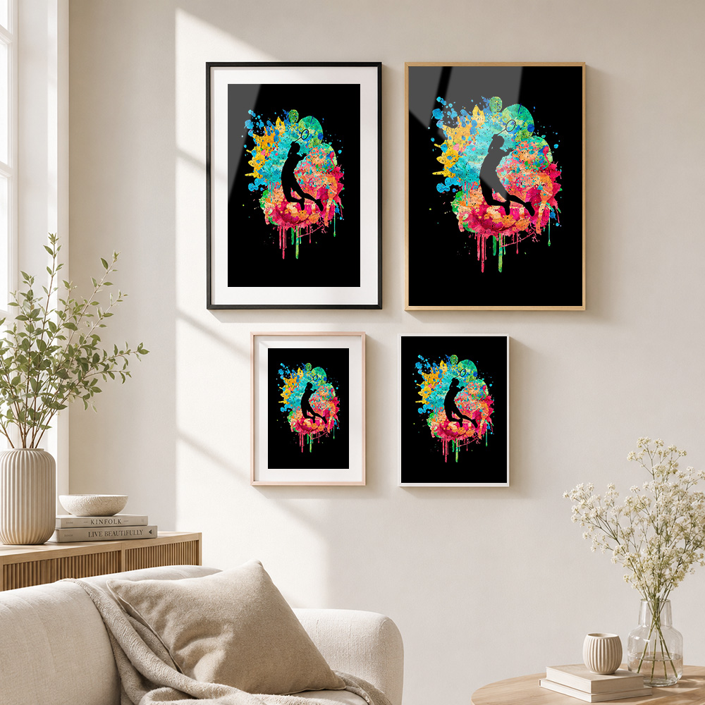 Badminton Pop Color Metalen Po - Badminton Photo recensie en prijs